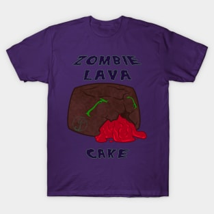 Desserts - zombie lava cake T-Shirt